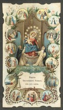 SANTINO HOLY CARD - REGINA DEL