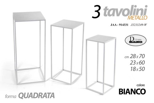 Set tavolini forma - 3,
