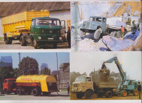 Lotto cartoline camion - lotto,