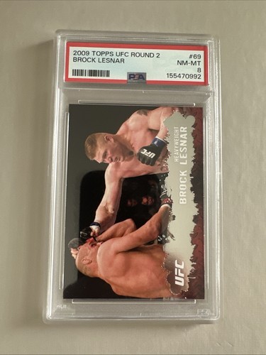 Brock lesnar 2009 topps ufc - lesnar,