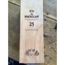 Macallan empty box only 25