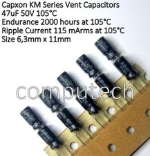 Pezzi 47uf 50v 105 - 50v, 105°c