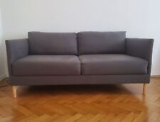 HABITAT Divano a 2 Posti in Tessuto - Antracite, 160 x 72 x 85 cm