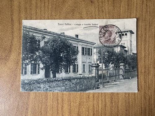 Cartolina torre pellice - torre,