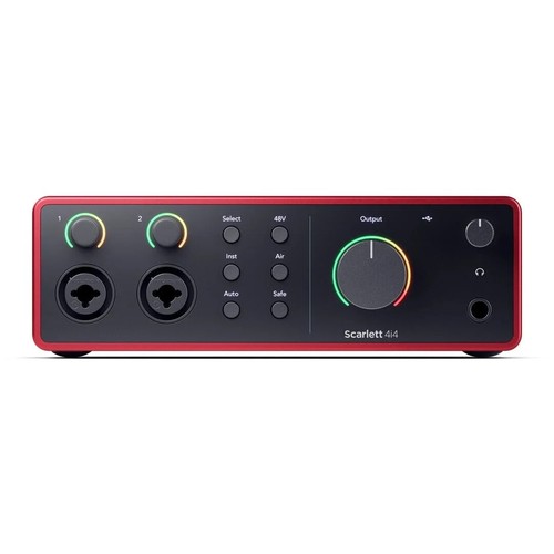 Focusrite scarlett 4i4 4th - focusrite,