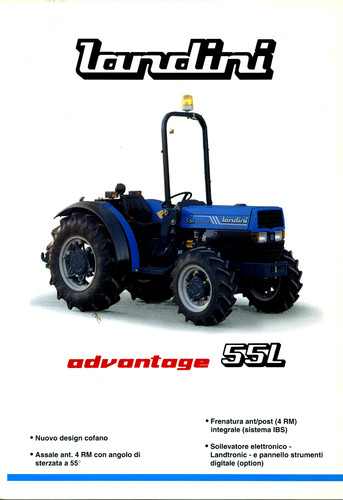 Landini trattrice mod - ",