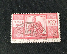 Repubblica 1945 100 lire democratica