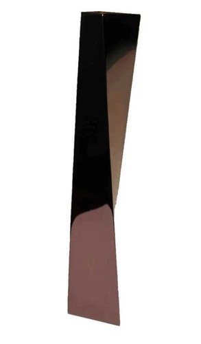 Alessi crevasse vase brown - ,
