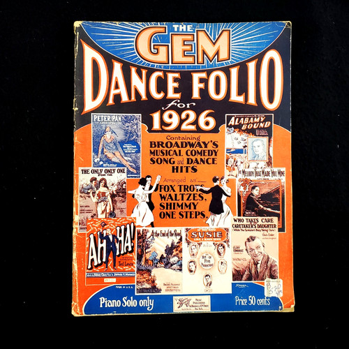 1926 gem dance folio - 1926, piano