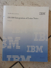 livre vintage IBM AS/400