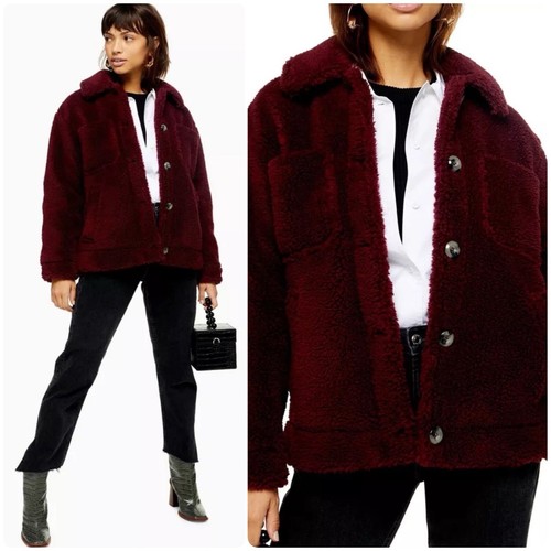 Nuovo topshop cappotto - cappotto, teddy