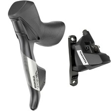 Leve freno cambio idraulico SRAM Apex AXS con pinze. Supporto piatto