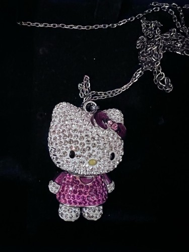 Collana con ciondolo cristallo