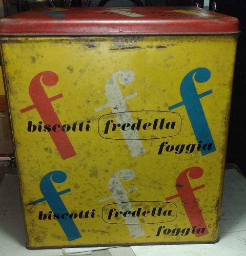 Rara scatola latta vintage - scatola,