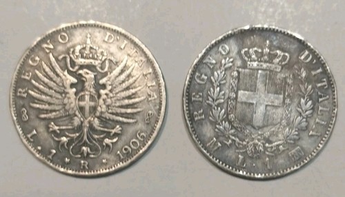 Monete argento regno italia - argento,