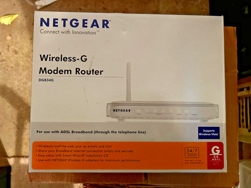 Netgear dg834guk router - dg834guk, modem