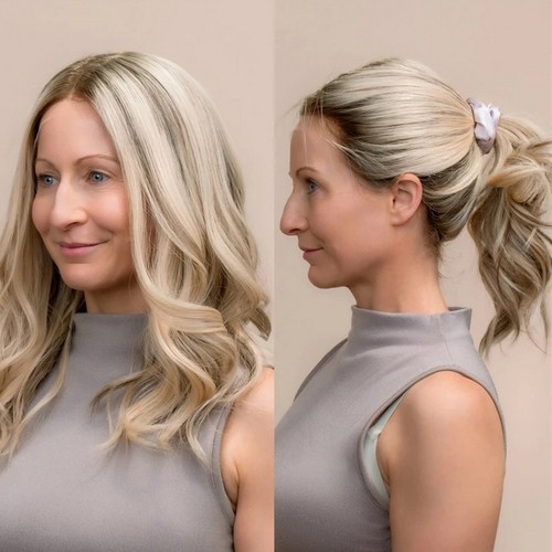 Parrucca capelli umani 100%