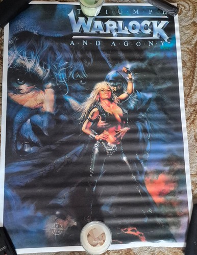 Póster warlock triumph and - warlock-,