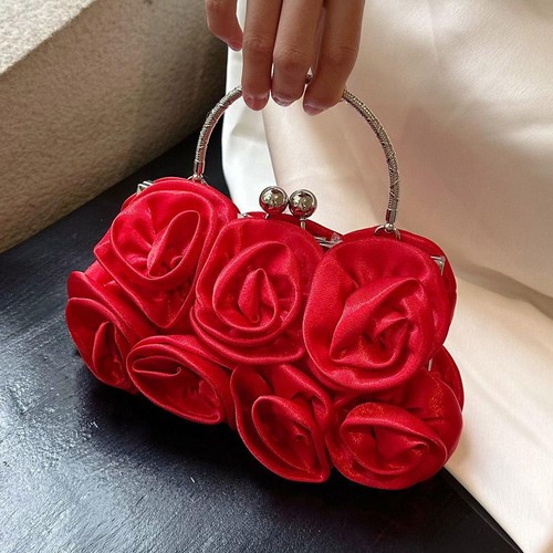 Borsa donna fiori - , pochette