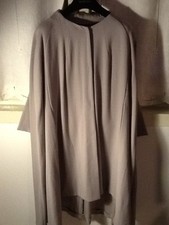 MARINA BABINI MANTELLA TG. 44 COLORE SABBIA IN LANA