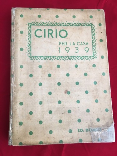 1939 cirio conserve alimentari - 1939,