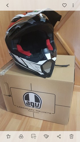 Casco moto cross enduro agv - cross,