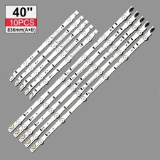 10 BARRE LED STRIPS 40" TV SAMSUNG UE40H6740 D4GE-400DCA-R1 D4GE-400DCB-R1