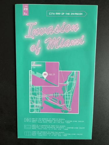 Invader invasion map miami - -,