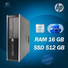 PC DESKTOP HP 8300 SFF INTEL I5 RAM 16GB SSD 512GB WIN 11 PRO RICONDIZIONATO
