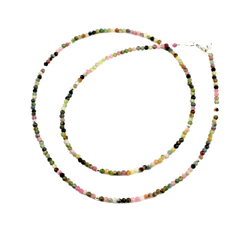 Collana tormalina naturale - collana,