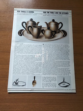 ANALISI OGGETTI CASALINGHI DESIGN CESARE MARINAI M. RAMBALDELLI J. HOFFMANN