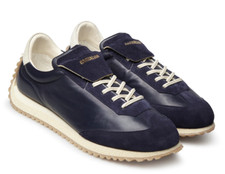BARRACUDA 3545 GALASSIA BLU sneakers in pelle nappata da uomo