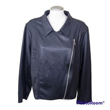 Womens Croco Print Knit Moto