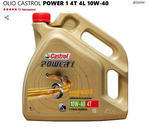 Castrol 10w40 power 4t - 1,