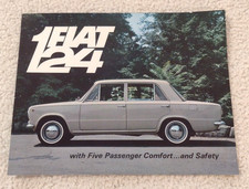 Fiat 124 Berlina 1967 Brochure