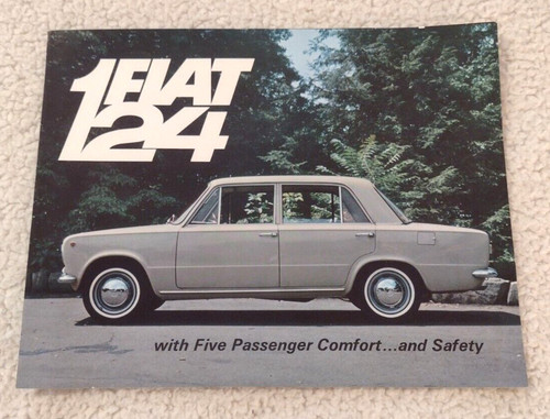 Fiat 124 berlina 1967 - fiat, brochure