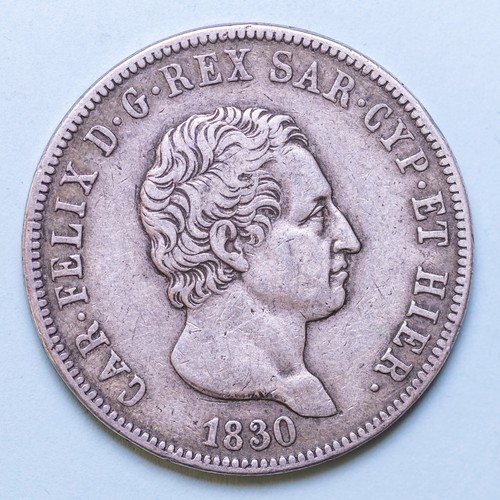 Carlo felice lire 1830 - carlo,