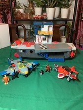 Fisher-Price Imaginext Sky Racers portaerei e accessori