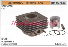 Cilindro pistone segmenti