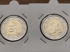 COPPIA DI MONETE COMMEMORATIVE