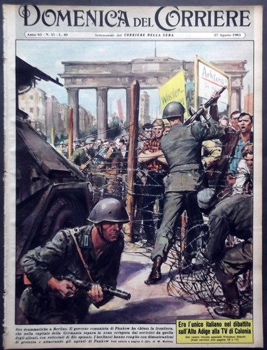 Domenica del corriere 1961 - domenica,