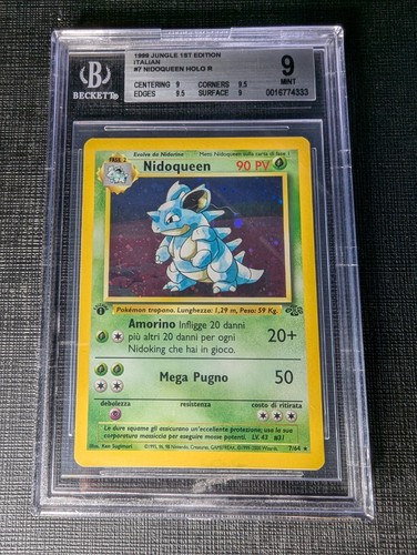 Bgs beckett nidoqueen holo - 9,