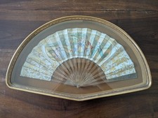 Antico ventaglio dipinto - , a