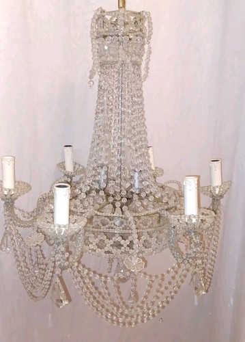 Antico lampadario perline - antico, a