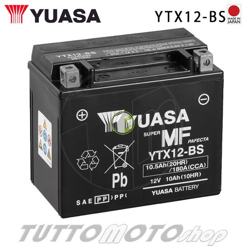 Batteria yuasa ytx12 - batteria, ytx12-bs