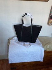 Borsa grande Harrods nera in