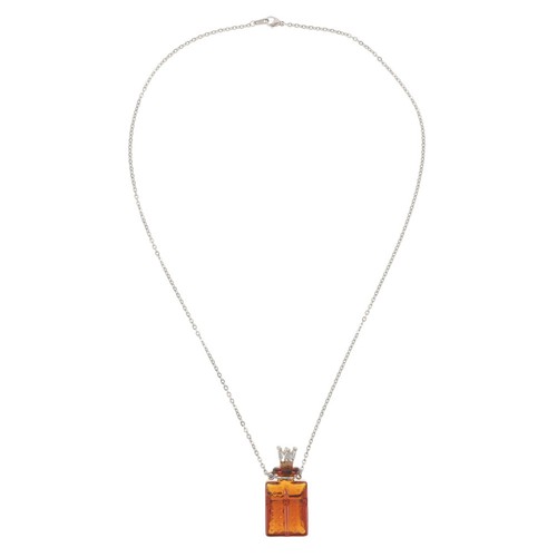 Collana con flacone - , di