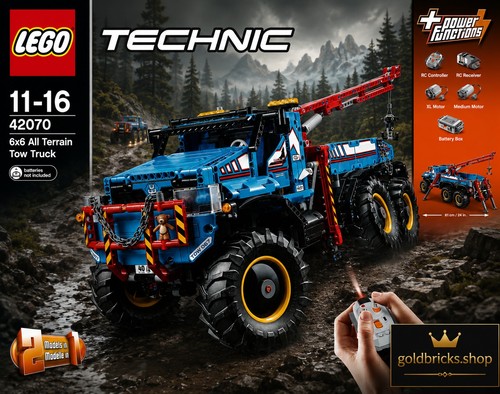 Lego technic 42070 6x6 - technic, all