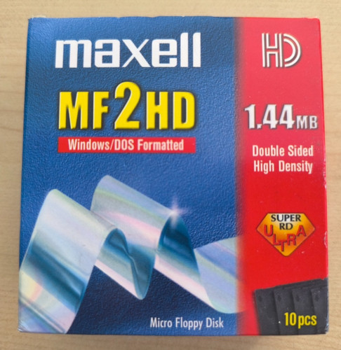 Maxell mf2hd floppy disk - mf2hd,