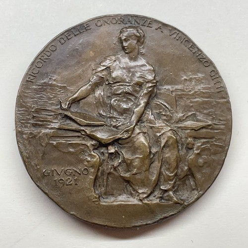 Medaglia 1921 vincenzo gitti - a,